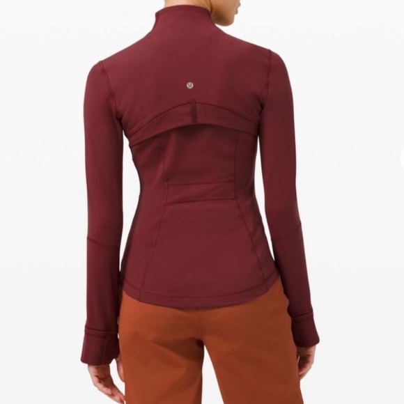 🎁LULULEMON DEFINE JACKET-RED MERLOT SIZE 8🎁 - Picture 3 of 10